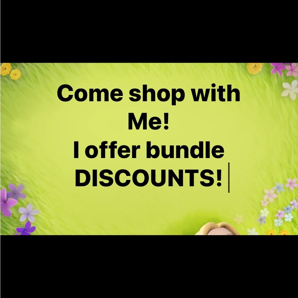 Floral Green Background Poster